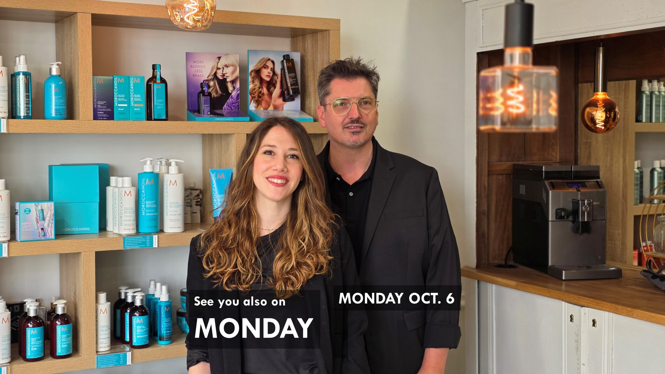 Hairdresser open on Monday
